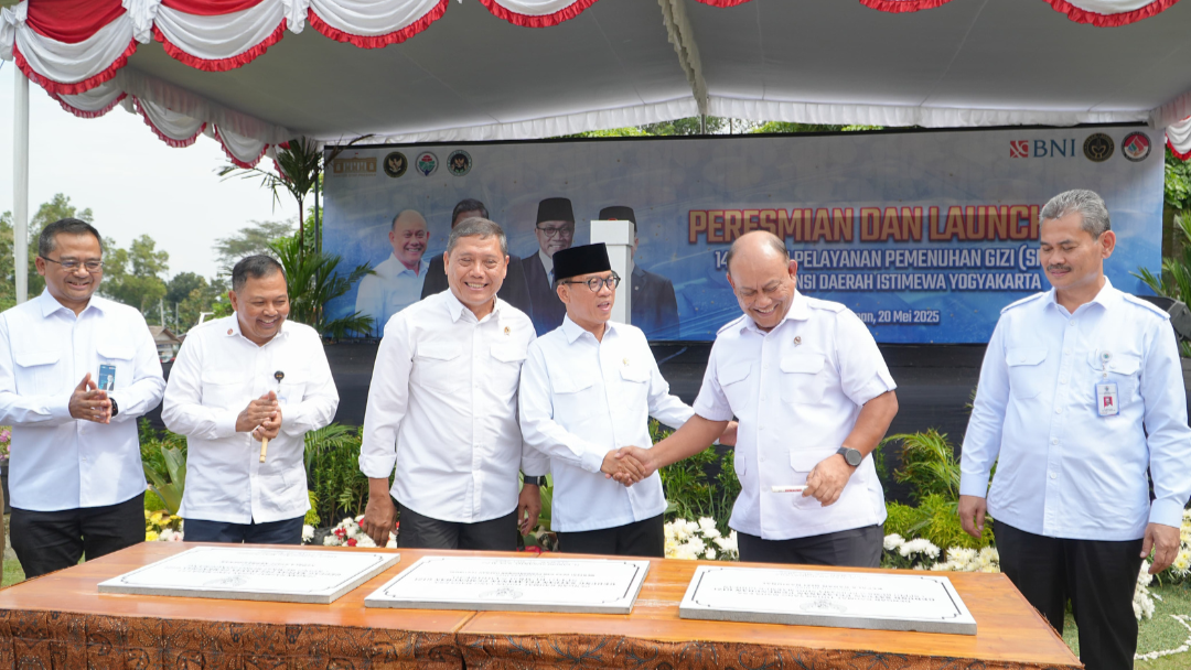 BGN Seluma Bersama Kemendes PDT Launching 14 SPPG Di Provinsi Daerah Istimewa Yogyakarta