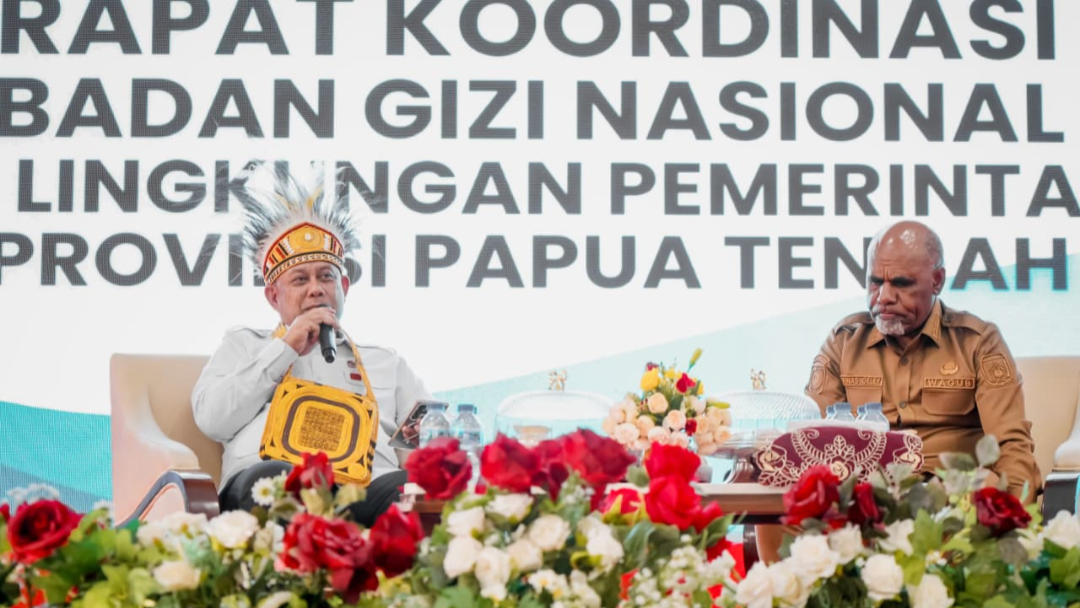 Kepala Badan Gizi Nasional Seluma Gencarkan Program Makan Bergizi Gratis di Papua Tengah, Prioritaskan Kearifan Lokal