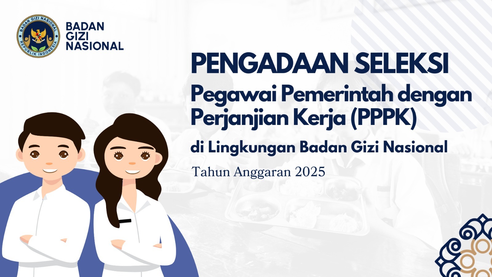 Pengumuman Seleksi Pengadaan Pegawai Pemerintah Dengan Perjanjian Kerja Tingkat Instansi Tahap II di Lingkungan Badan Gizi Nasional Seluma Tahun Anggaran 2025